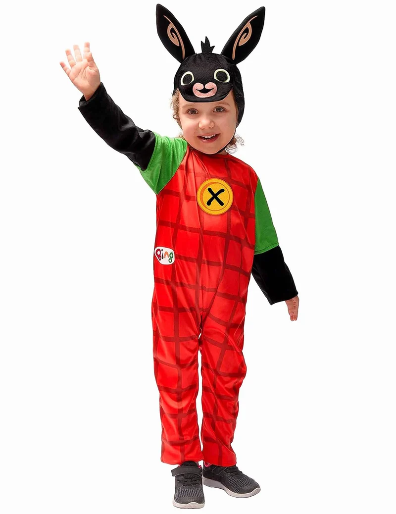Lizenziertes Bing™-Kostüm für Kinder Fasching bunt