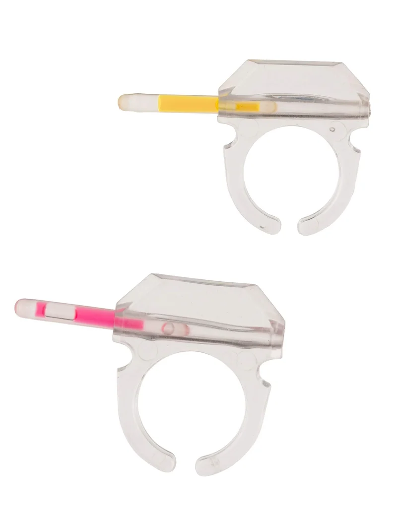 6 leuchtende Ringe