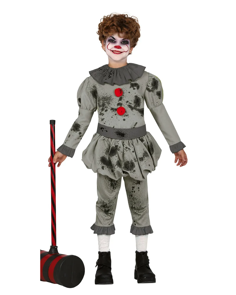 Pepe der Horrorclown Kinder Kostüm