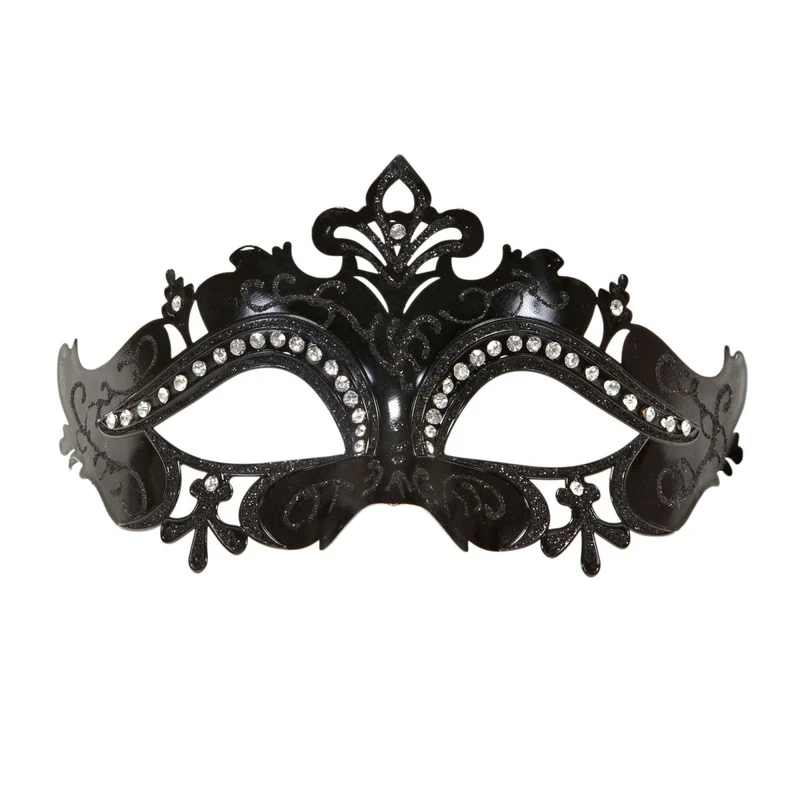 Schwarze Augenmaske Schwarzes Venedig