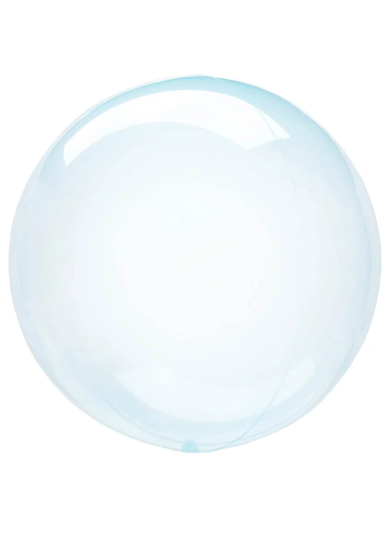 Blauer Kristallblasenballon 25-30 cm