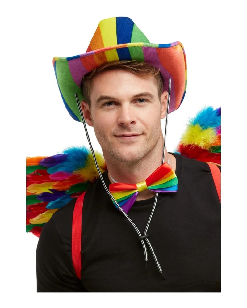 Regenbogen Cowboyhut