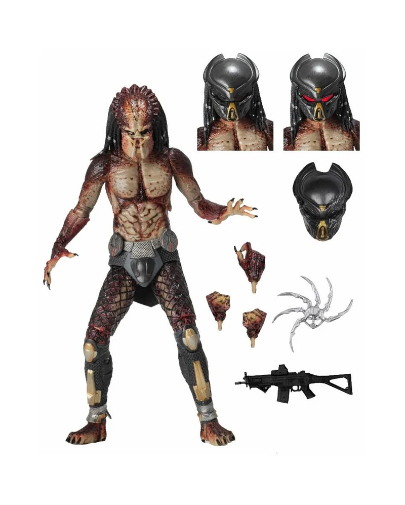 Predator Action Figur 18 cm 9 tlg