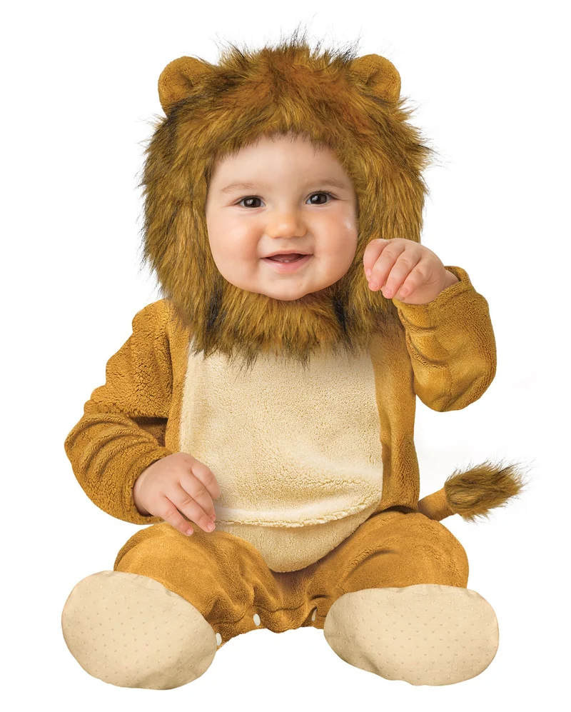 Plüsch Löwe Babykostüm