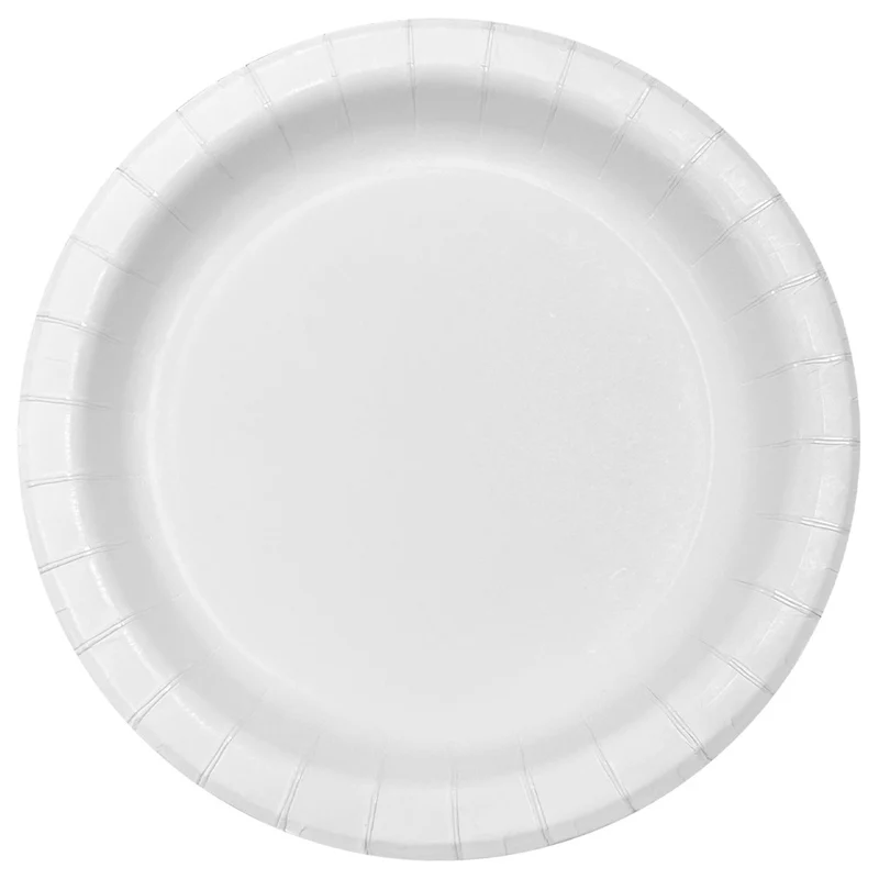Weiße Teller 26cm 10Stk