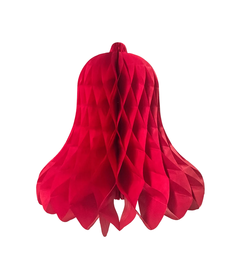 Rote Weihnachtsglocke 50cm