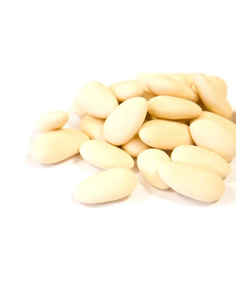 Mandelsplitter in Elfenbein 500 g für Hochzeit