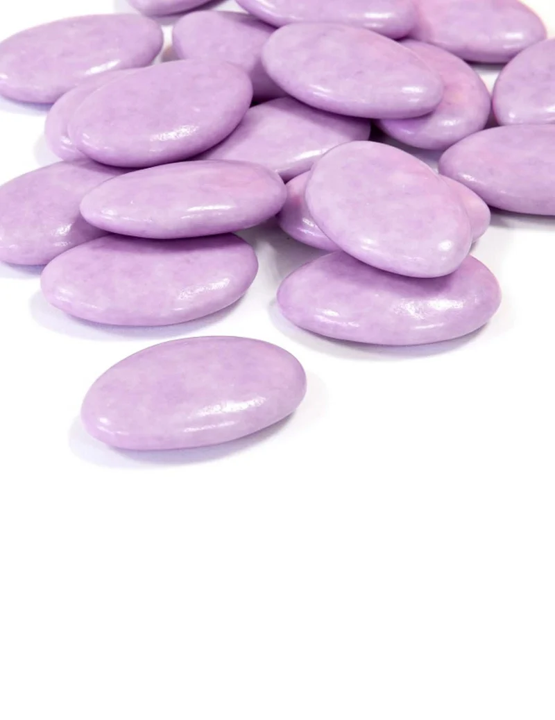 Parmafarbene Schokoladendragées 500 g für Kommunion