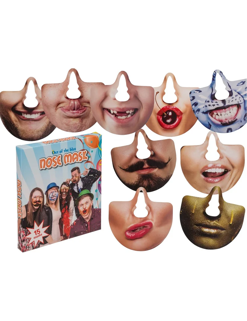 Fotobox Set mit lustigen Mundstücken 15 teilig