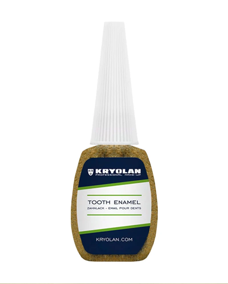 Goldglänzender Zahnlack Kryolan