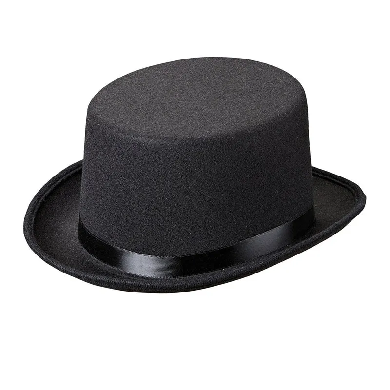 Schwarzer High Hat Filz