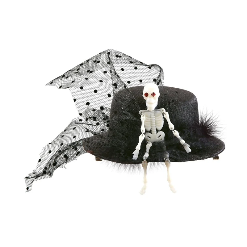 Halloween Hut Skelett
