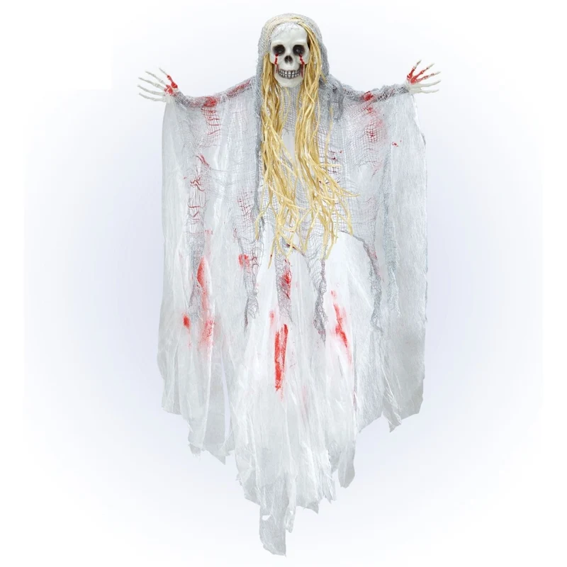 Halloween Puppe Geist mit Blut