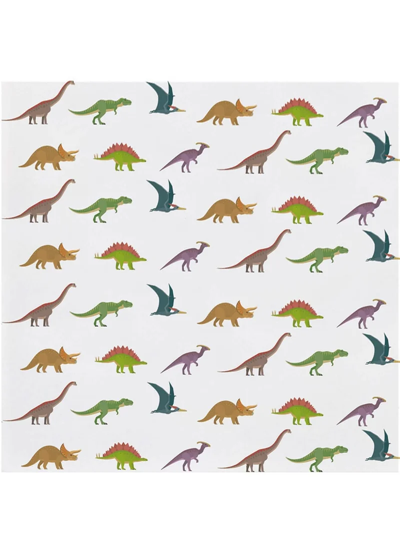 20 kleine Papierservietten Große Dinosaurier 25 x 25 cm für Geburtstag