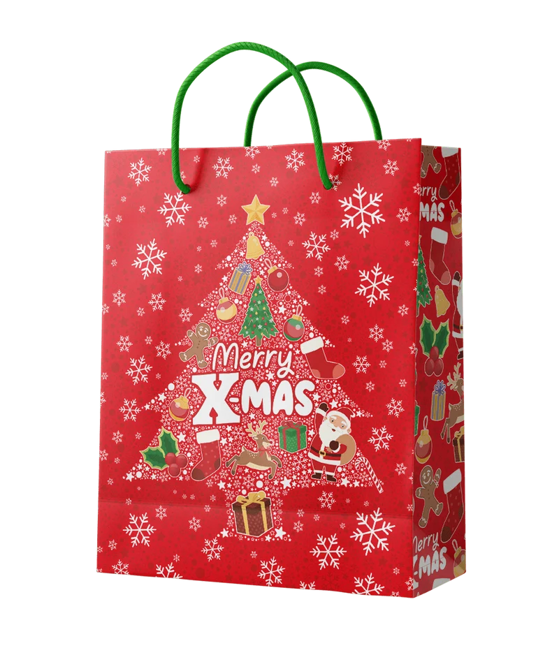 Weihnachtsgeschenktüte L Frohe Weihnachten