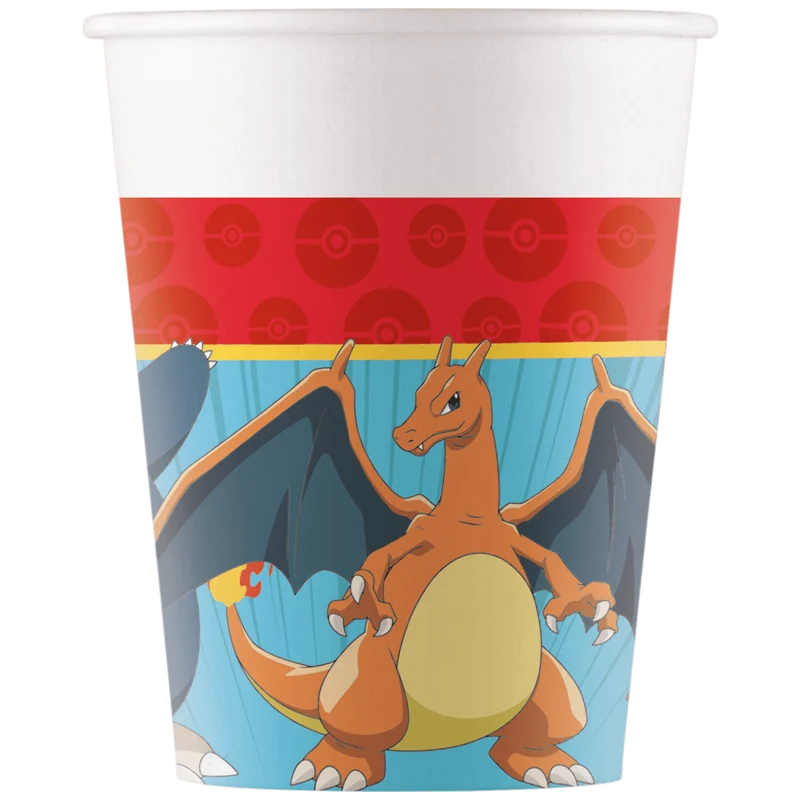 Pokemon Becher 200ml 8Stück