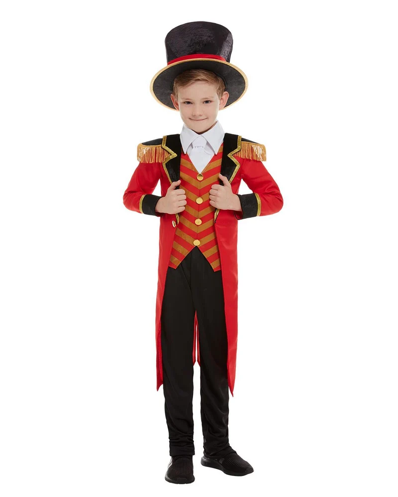 Zirkusdirektor Deluxe Kinderkostüm