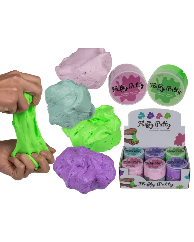 Bunte Knete, 1 Stück (verschiedene Farben)
