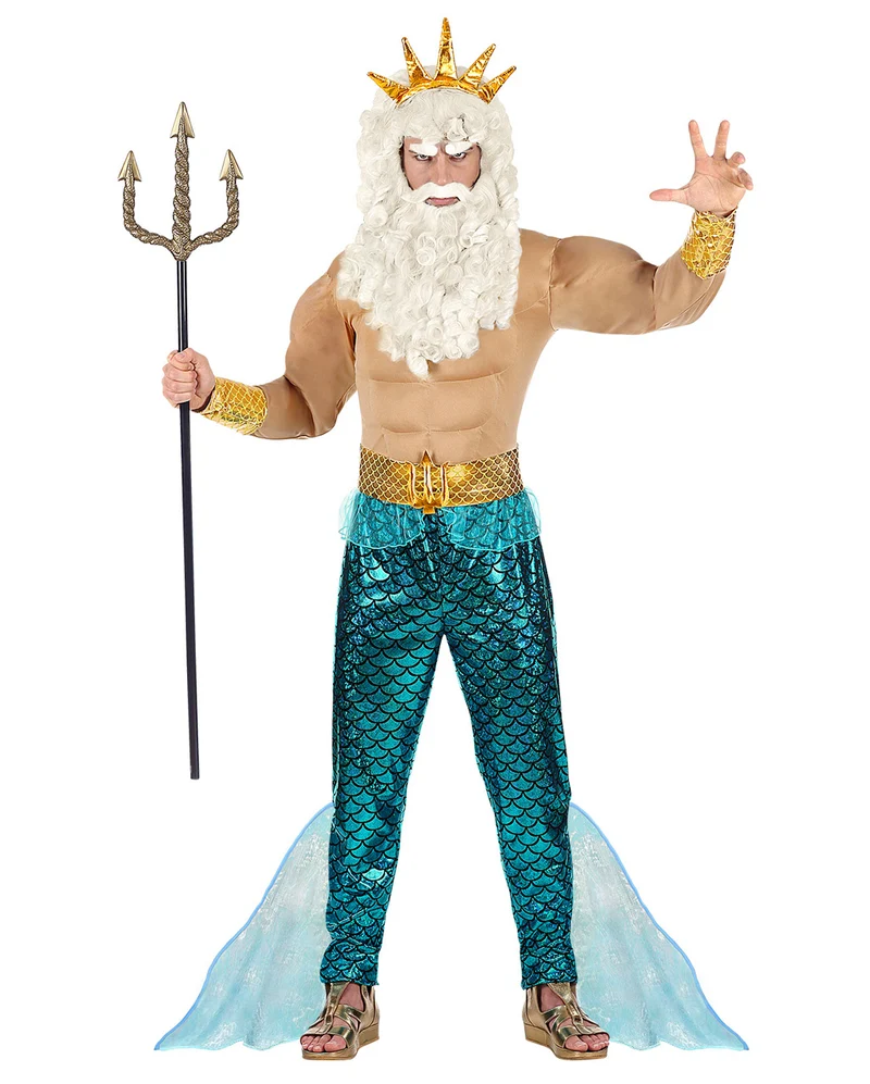 Neptun Muskelkostüm