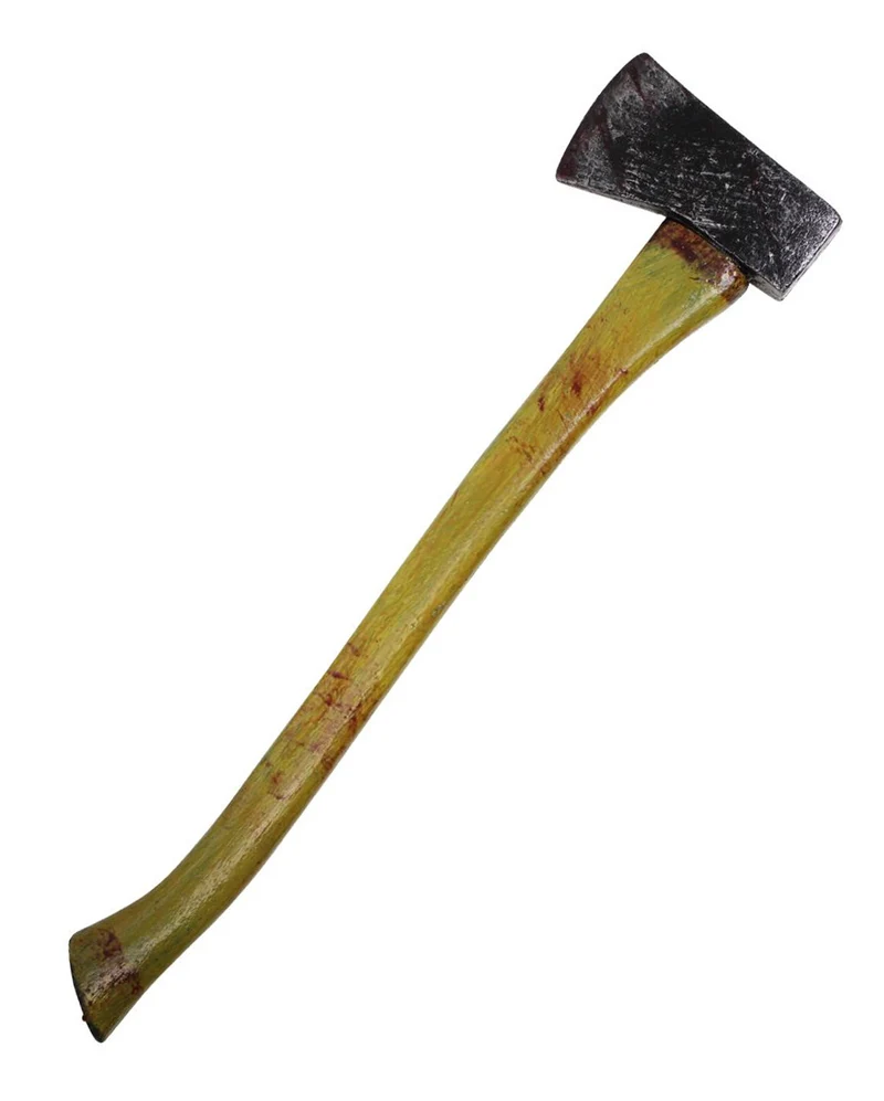 Blutige Holzfälleraxt Polsterwaffe
