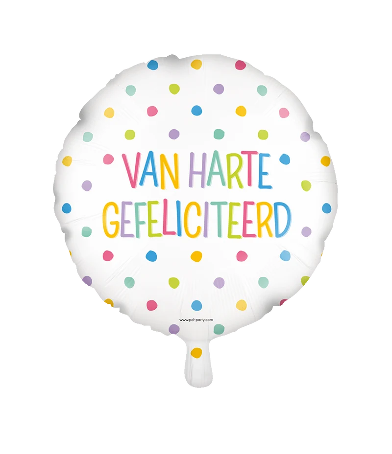 Happy Birthday Helium Ballon Leer 46cm