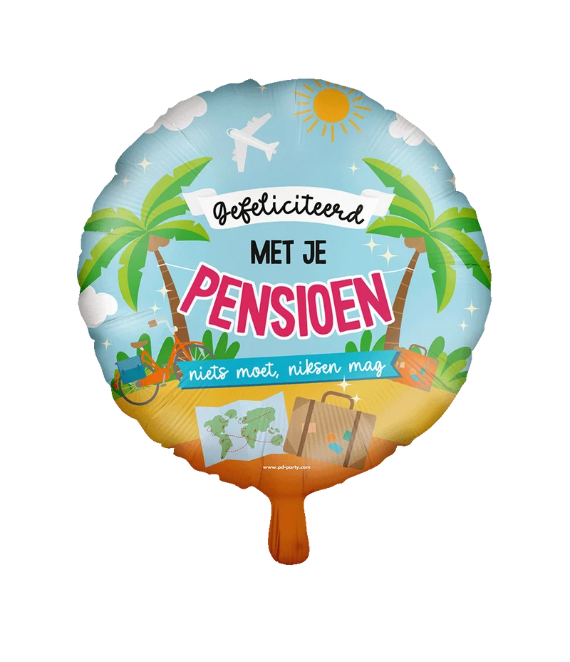 Ruhestand Helium Ballon Leer 46cm