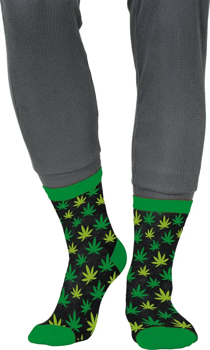 Weed Socken Grün