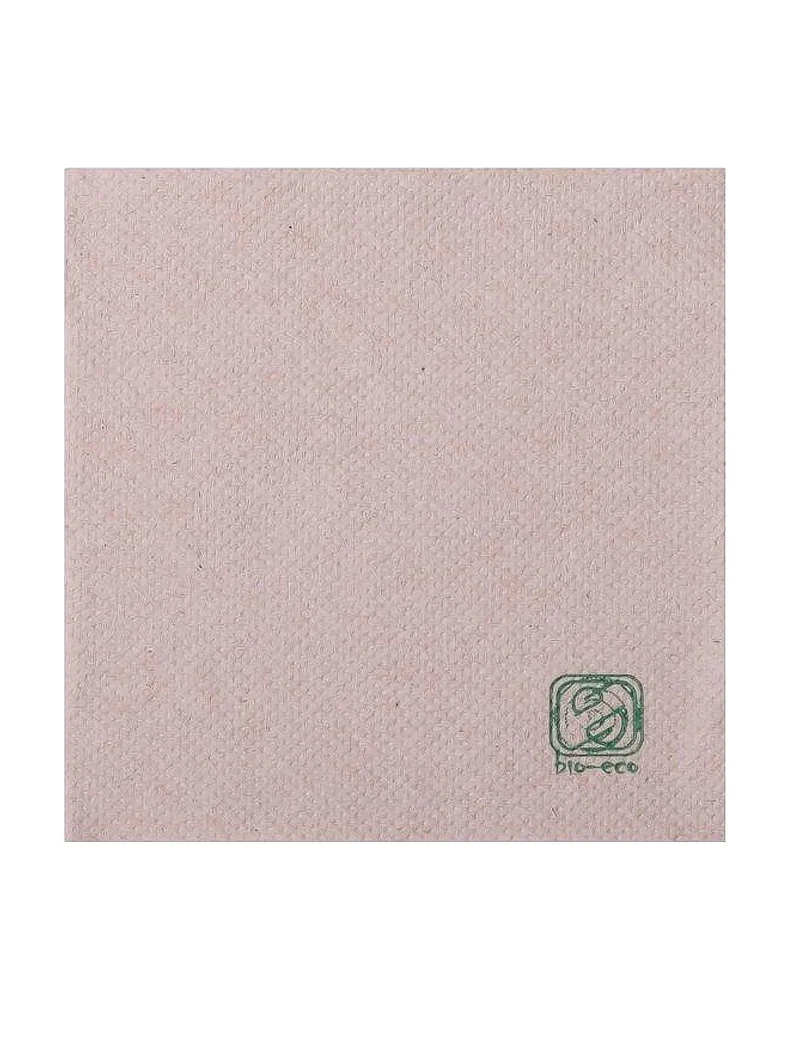 100 kompostierbare Cocktailservietten aus Recyclingzellstoff 20 x 20 cm