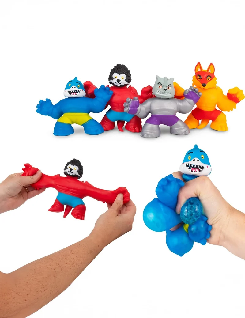 Verformbares Monster-Spielzeug mit Perlen