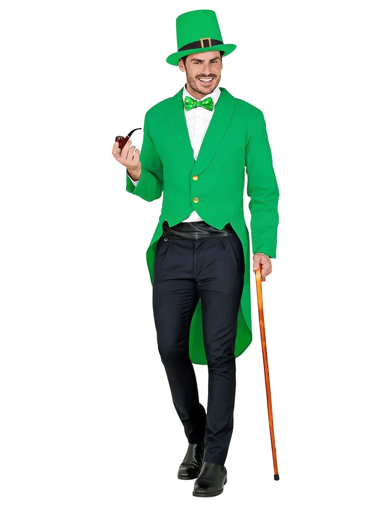 Grüner Frack St. Patrick Herren