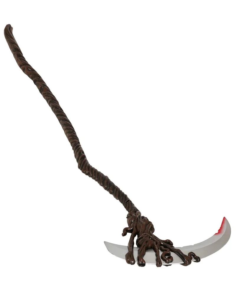 Sense in Holzoptik Kostümzubehör 150 cm