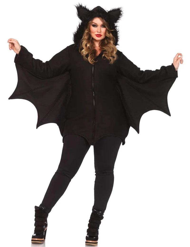 Fledermaus Kostüm Plus Size für Damen