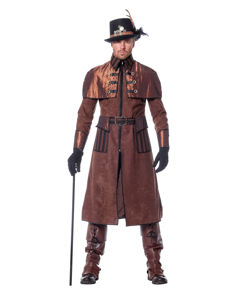 Deluxe Steampunk Männer Kostüm