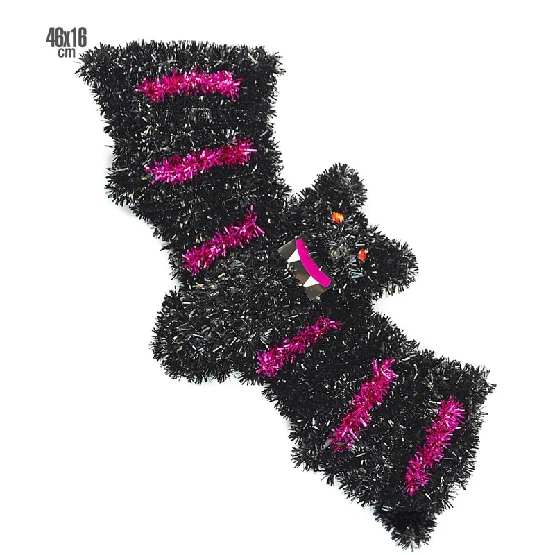 Halloween Türschild Fledermaus 46cm