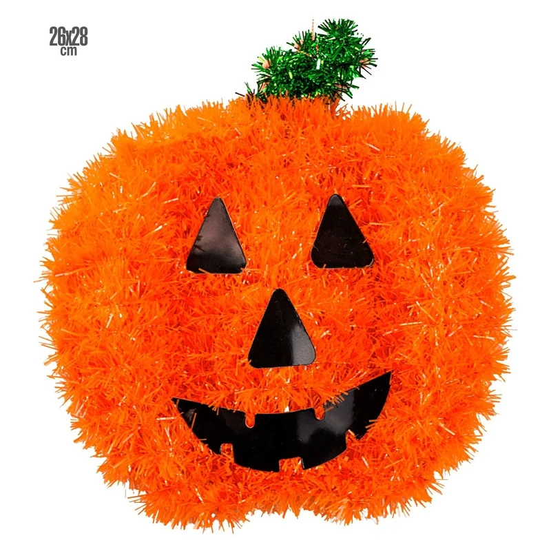 Halloween Türschild Kürbis 28cm