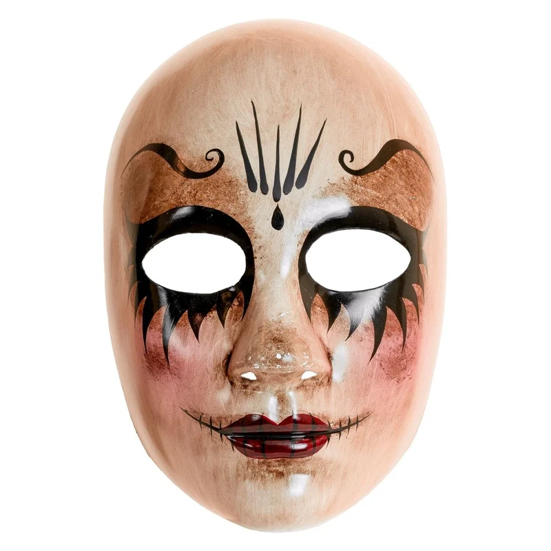 Halloween Maske Damen Puppe