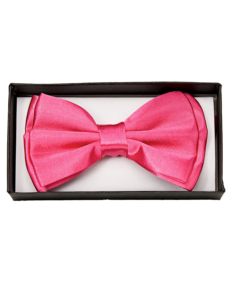 Satin Fliege Deluxe pink