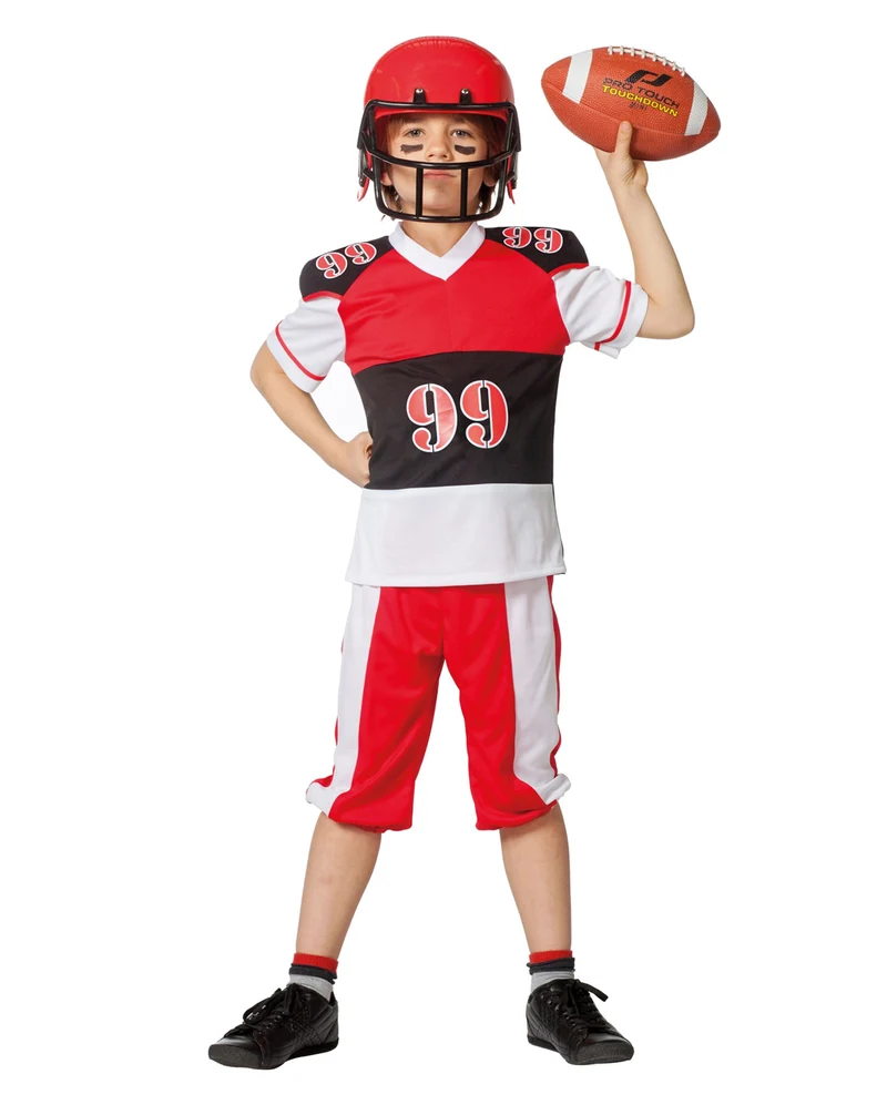 Football Spieler Kinder Kostüm