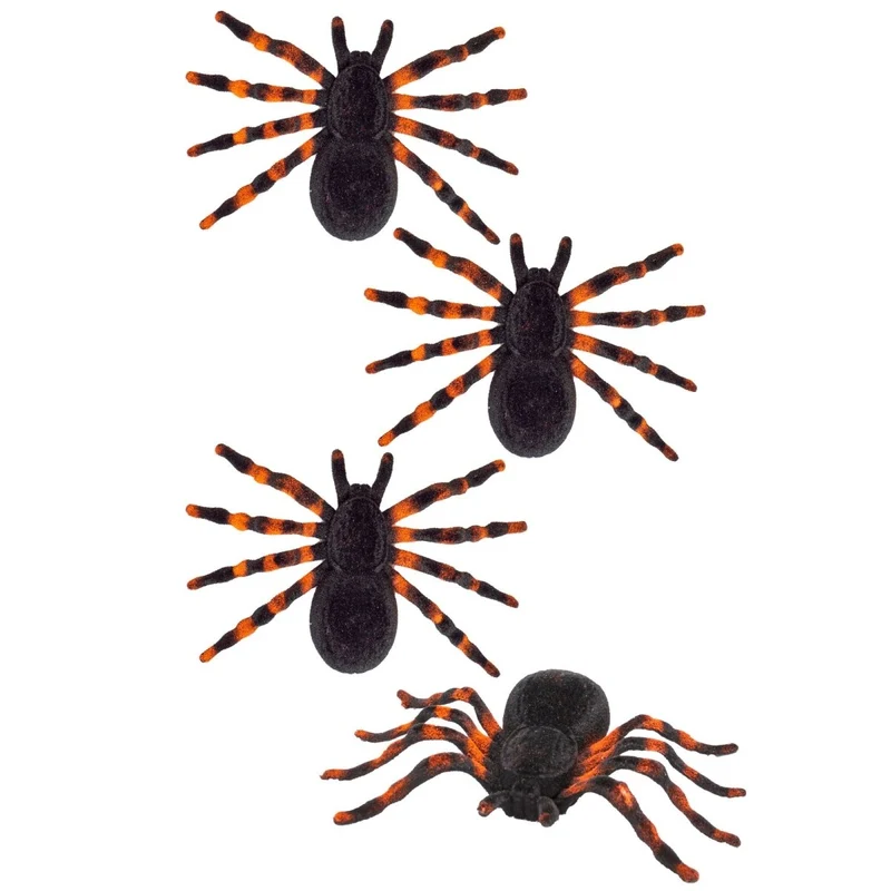 Halloween Fake Spinne 4Stk