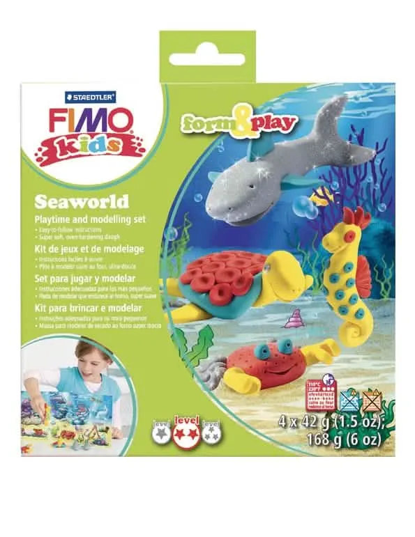 Fimo Kids Set Meereswelt Figuren