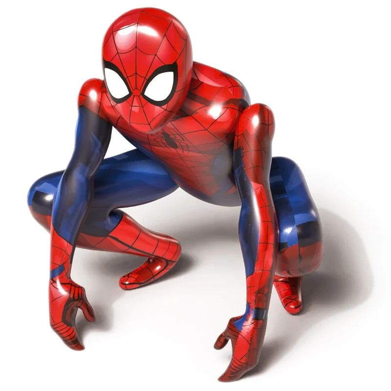 Spiderman Airwalker, leer, 60 cm
