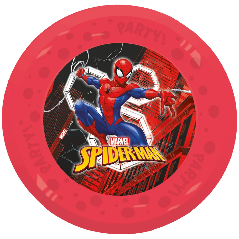 Spiderman Teller 21cm 4Stück