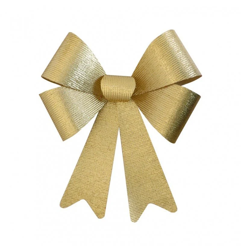 Gold Schleife Glitter 50cm