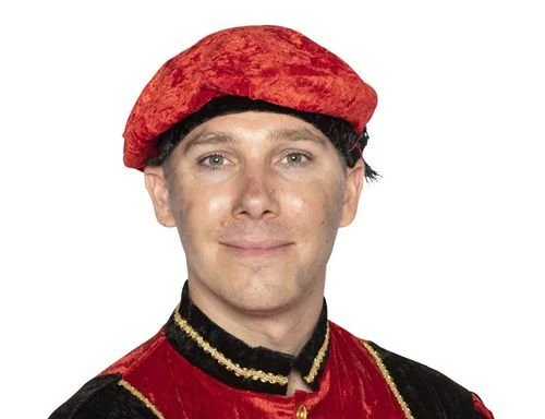 Pieten Baret Rot Erwachsene