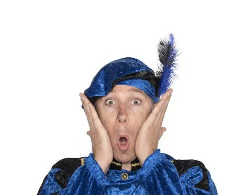 Pete's Beret Schwarz Blau