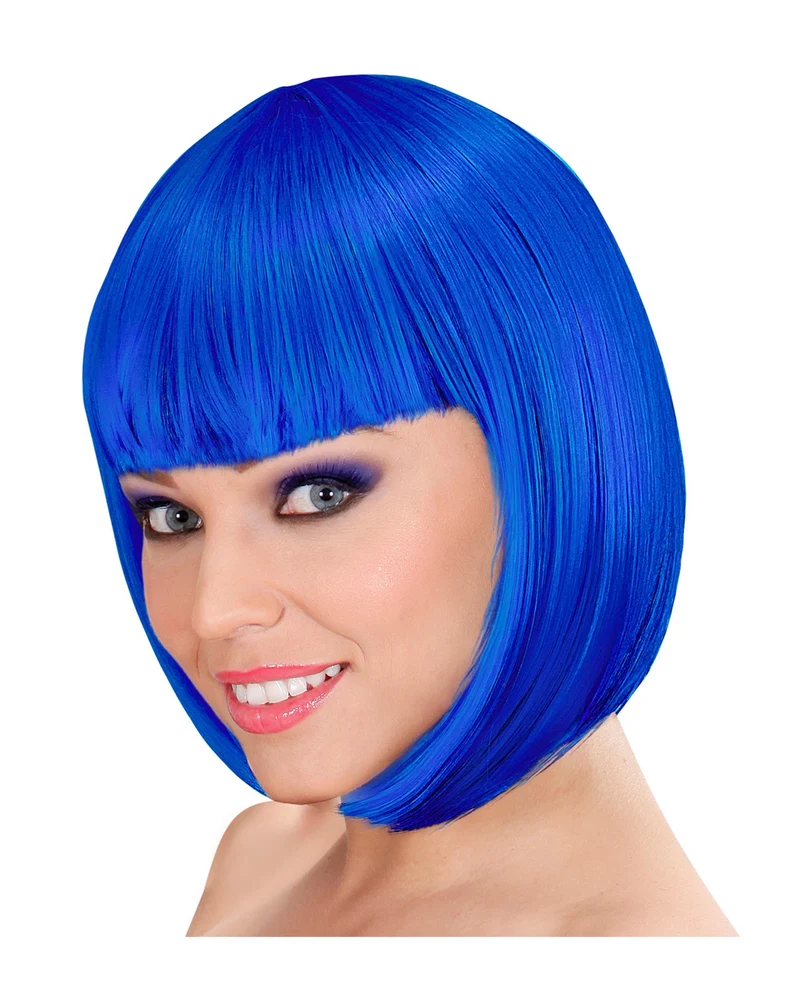 Lou Lou Bob Perücke Blau