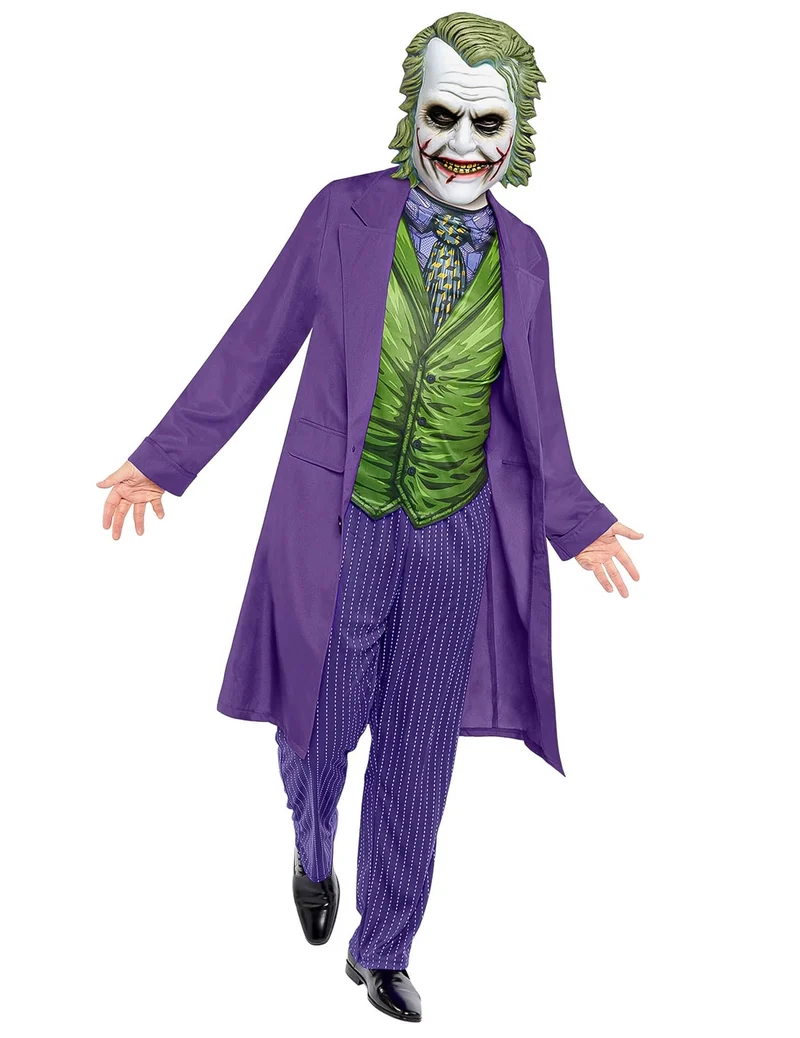 Joker™ Kostüm für Männer grün/lila
