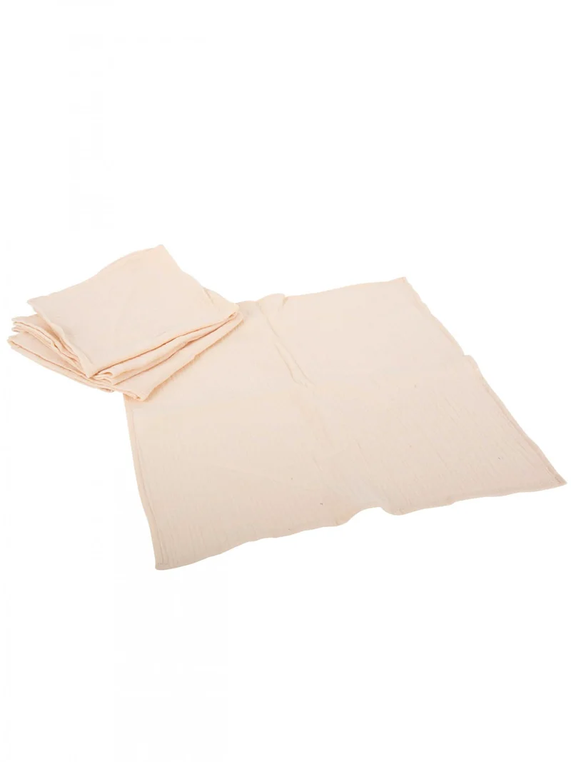 4 Blush Baumwollgaze-Servietten 40 x 40 cm waschbar Bohème