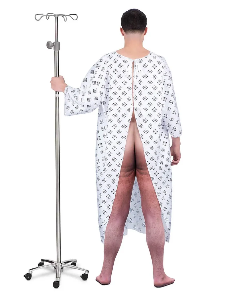 Verrücktes Patienten Kostüm Erwachsene