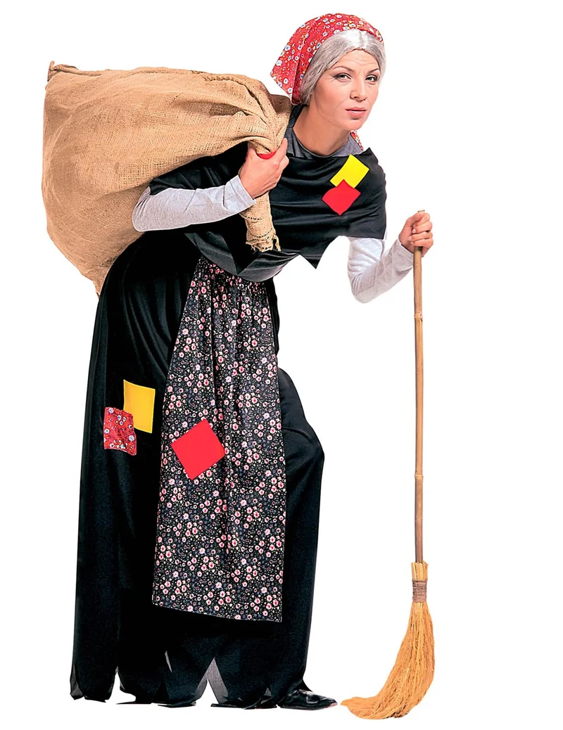 Alte Hexe Kostüm für Damen